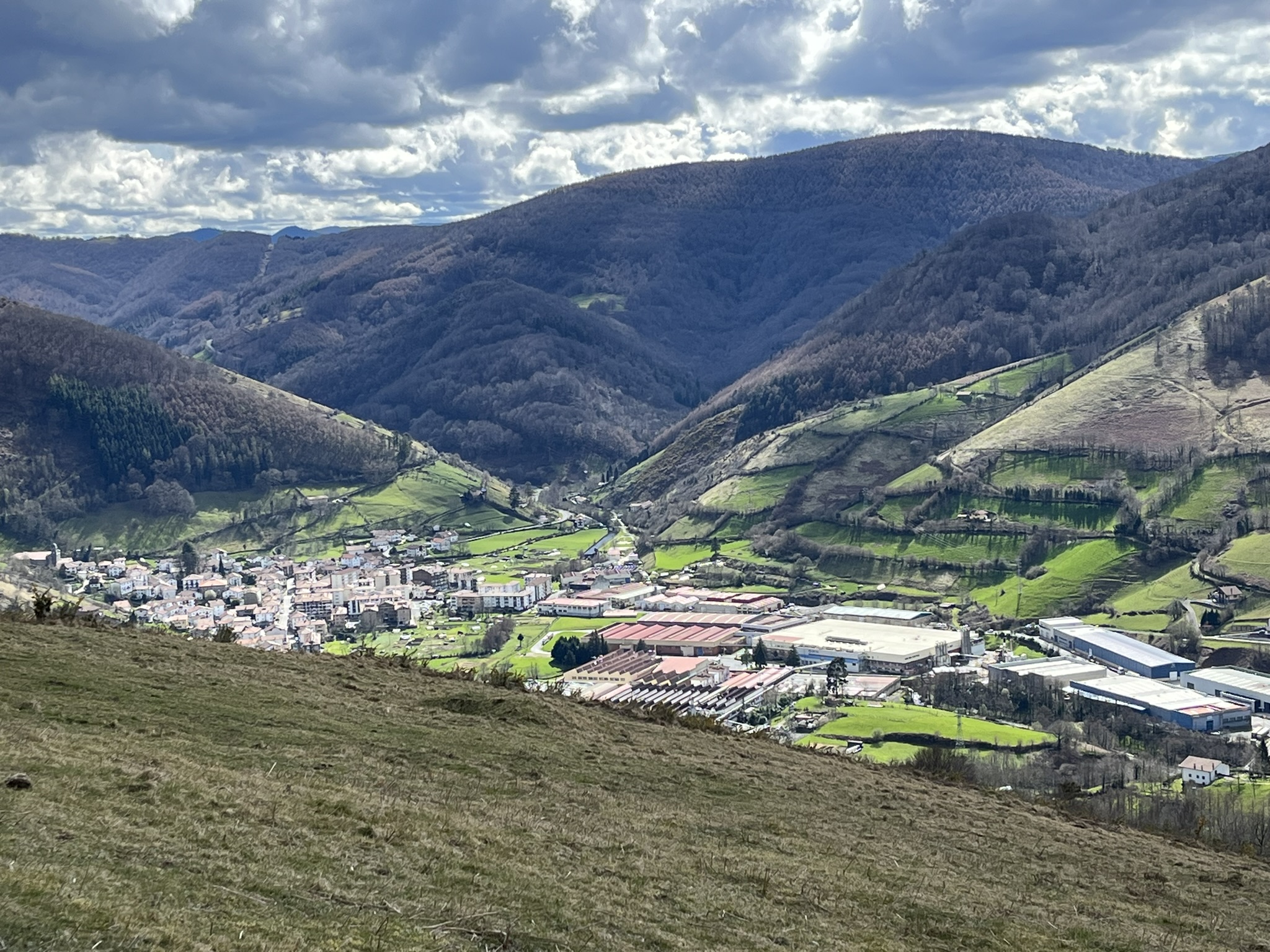 Leitza - Vue en montant